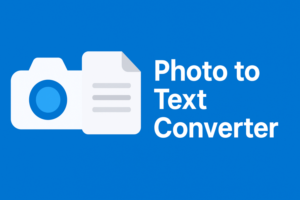 Photo to Text Converter