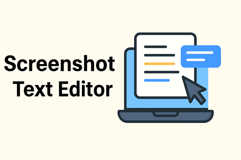 Screenshot Text Editor